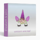 Search for unicorn face binders Fantasy