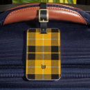 Search for tartan luggage tags Black