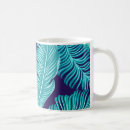 Search for tropical leaves mugs Pattern