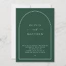 Search for nature inspired wedding invitations Green