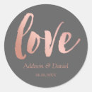 Search for gold calligraphy wedding stickers Date
