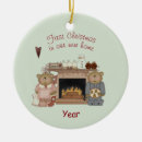 Search for fireplace ornaments Santa