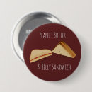 Search for peanut butter and jelly buttons Food