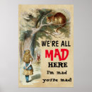Recherche de cheshire chat posters Lapin blanc
