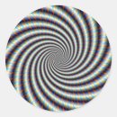 Search for spiral illusion stickers Psychedelic
