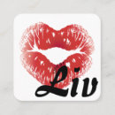 Search for filler business cards Lips