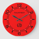 Search for red clocks Stylish