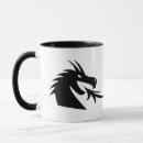 Search for black dragons mugs Fire