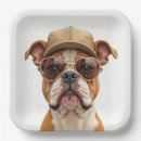 Recherche de bulldog assiettes Animal