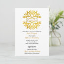 Search for digital mandala invitations Gold foil