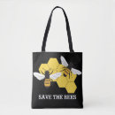 Search for bee keeper tote bags Save the bees