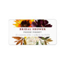 Search for fall bridal shower return address labels Autumn