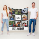 Search for dad photo blankets Daddy