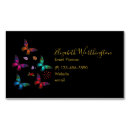 Recherche de joli papillon cartes visite Élégant