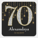 Search for womens 70th birthday stickers 70 years old