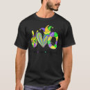 Search for peace love mardi gras tshirts King