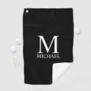 Search for monogrammed golf towels Dad