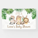Search for jungle baby shower banners It's a boy