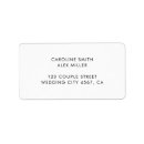 Search for modern art return address labels Minimalist