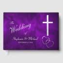Search for religious wedding guest books Church