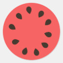 Search for watermelon seed stickers Black