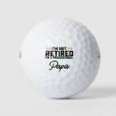 Search for funny retirement golf balls Grandpa