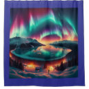 Search for northern lights shower curtains Nature