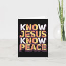 Search for know peace cards Know jesus know