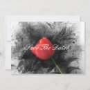 Search for tulip save the dates Black
