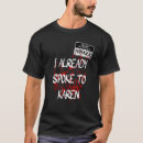 Search for hello my name is tshirts Manager