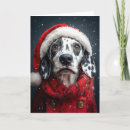 Search for dalmatian christmas cards Santa claus