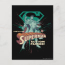 Recherche de superman cartes postales Héros