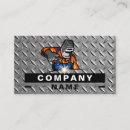 Search for metal plate business cards Welder