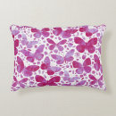 Search for pink butterfly pillows Butterflies