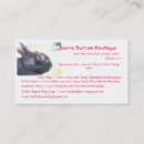 Search for rabbit business cards Black