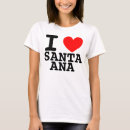 Search for santa ana tshirts Heart