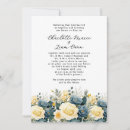 Search for navy blue yellow wedding invitations Simple