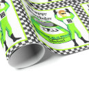 Search for race car birthday wrapping paper Sports