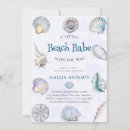 Search for beach babe invitations Seashell