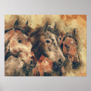 Recherche de cheval abstrait posters Peinture