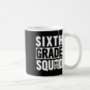 Search for sixth mugs First day of school