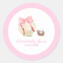 Search for girls baseball stickers Home run