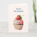 Search for cupcake valentines day cards Strawberry