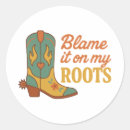 Search for western cowboy boots stickers Vintage