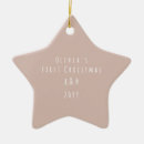Search for star ornaments New baby