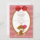 Search for sock monkey birthday invitations Red