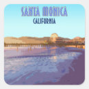Search for santa monica stickers California