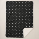 Search for black white polka dots blankets Minimalist