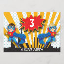 Search for twin superhero invitations Party