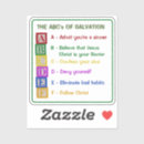 Search for christian salvation stickers God